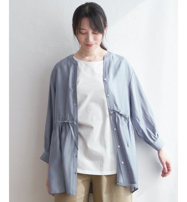 ikka「シアースキッパーシャツ」|シャツ・ブラウス|