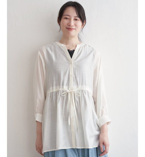 ikka「シアースキッパーシャツ」|シャツ・ブラウス|
