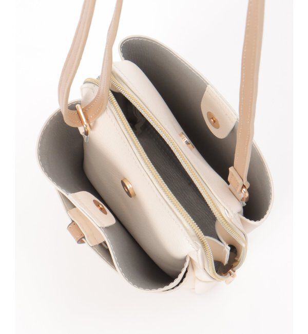 ikka「三層ミニショルダーバッグ」|その他|