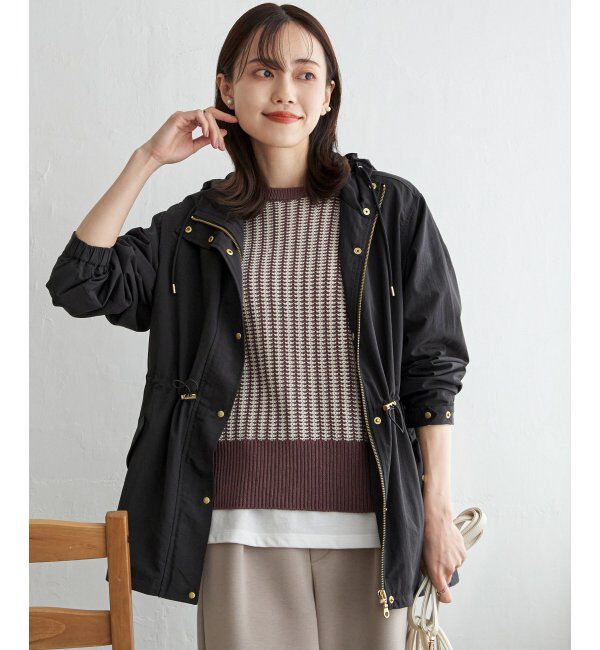 ikka「ハッスイマウンテンパーカ」|ブルゾン・スタジャン|