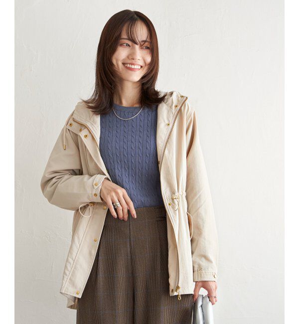 ikka「ハッスイマウンテンパーカ」|ブルゾン・スタジャン|