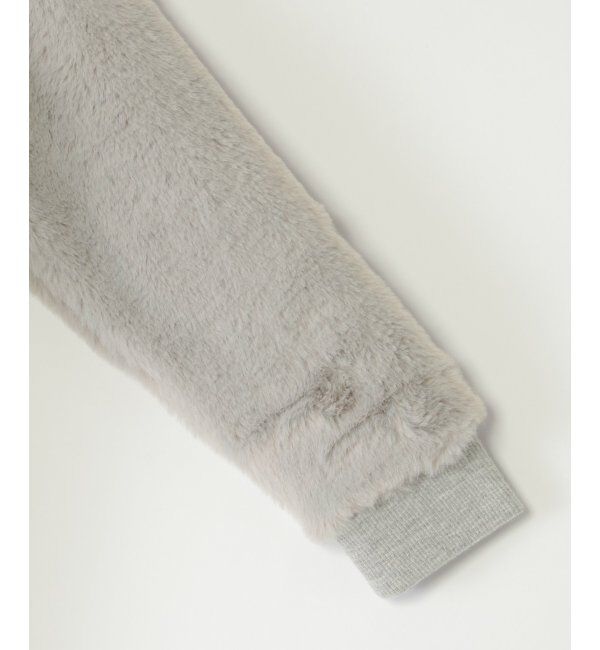 ikka kids「フクレジャカード袖フェイクファープルオーバー（120~160cm）」|Tシャツ・カットソー|