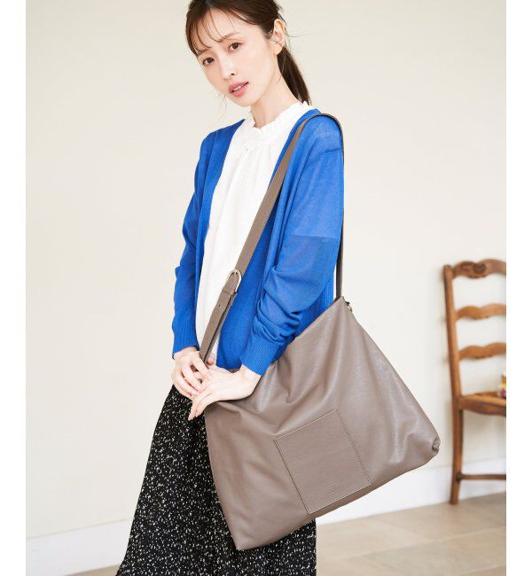 ikka「撥水合皮ワンショルダーバッグ」|その他|