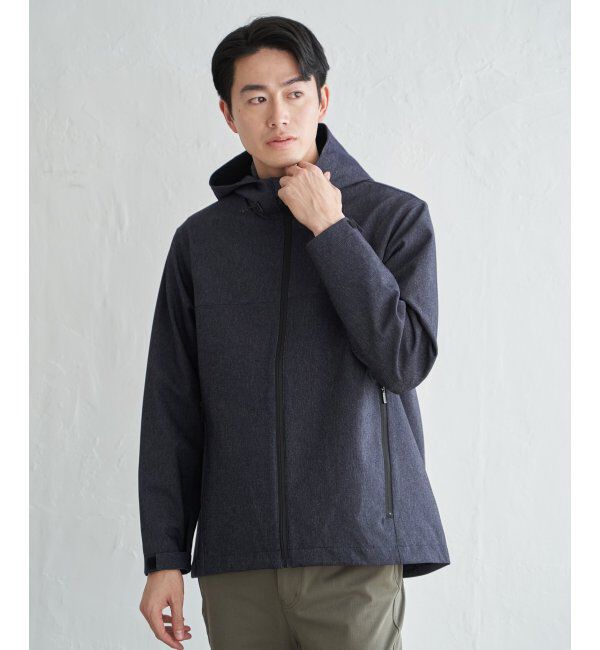 ikka「撥水メランジ ジップマウンテンパーカー」|その他|
