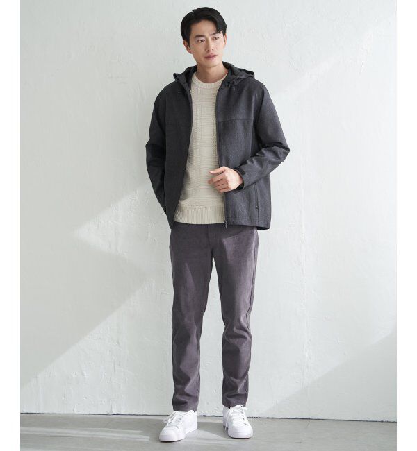 ikka「撥水メランジ ジップマウンテンパーカー」|その他|