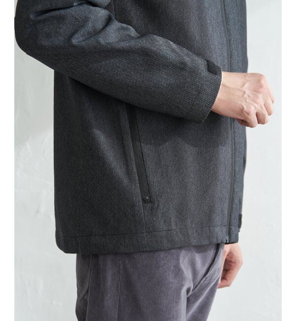 ikka「撥水メランジ ジップマウンテンパーカー」|その他|