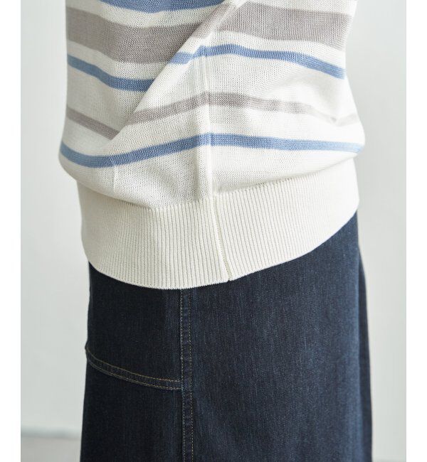 ikka「洗えるドルマンニットプルオーバー」|プルオーバー|