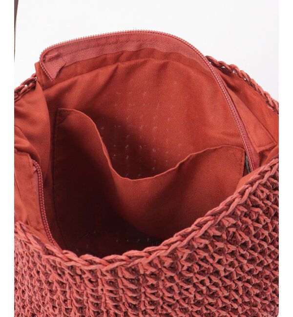 ikka「雑材こま編み2WAYショルダーバッグ」|その他|