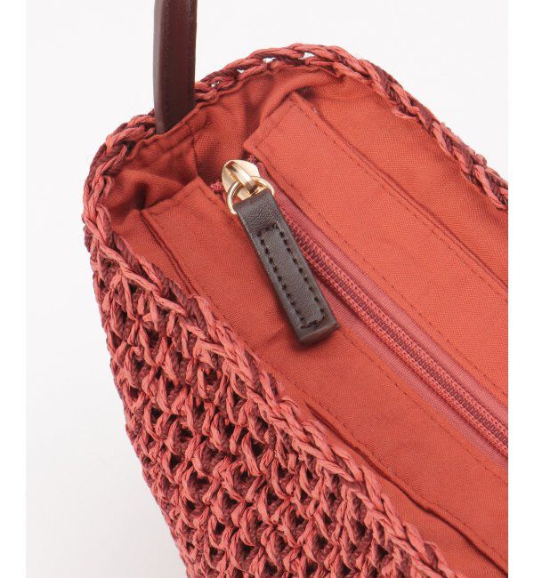 ikka「雑材こま編み2WAYショルダーバッグ」|その他|