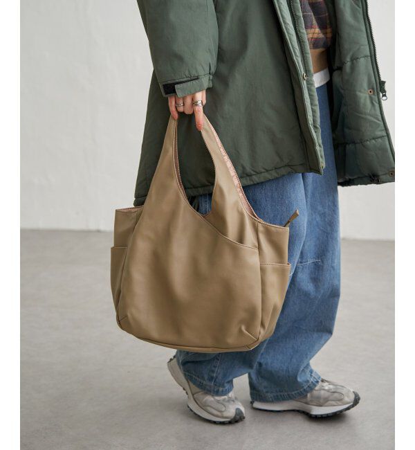 Lbc with Life「フェイクレザークリテバッグ」|その他|