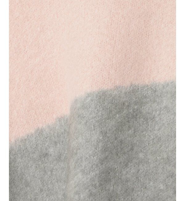 VENCE share style「ウール混モヘアタッチプルオーバー」|ニット・セーター|