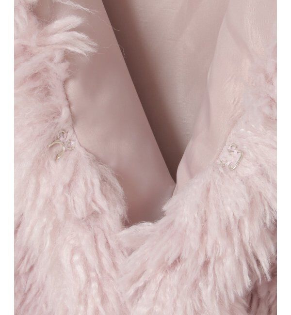 VENCE share style「ボリュームフェイクファーベスト」|ニット・セーター|