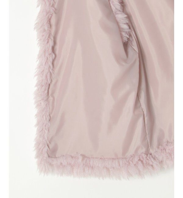 VENCE share style「ボリュームフェイクファーベスト」|ニット・セーター|