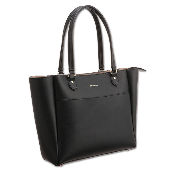 MARY QUANT「フリップサイドデイジー トート」|トートバッグ|ブラック