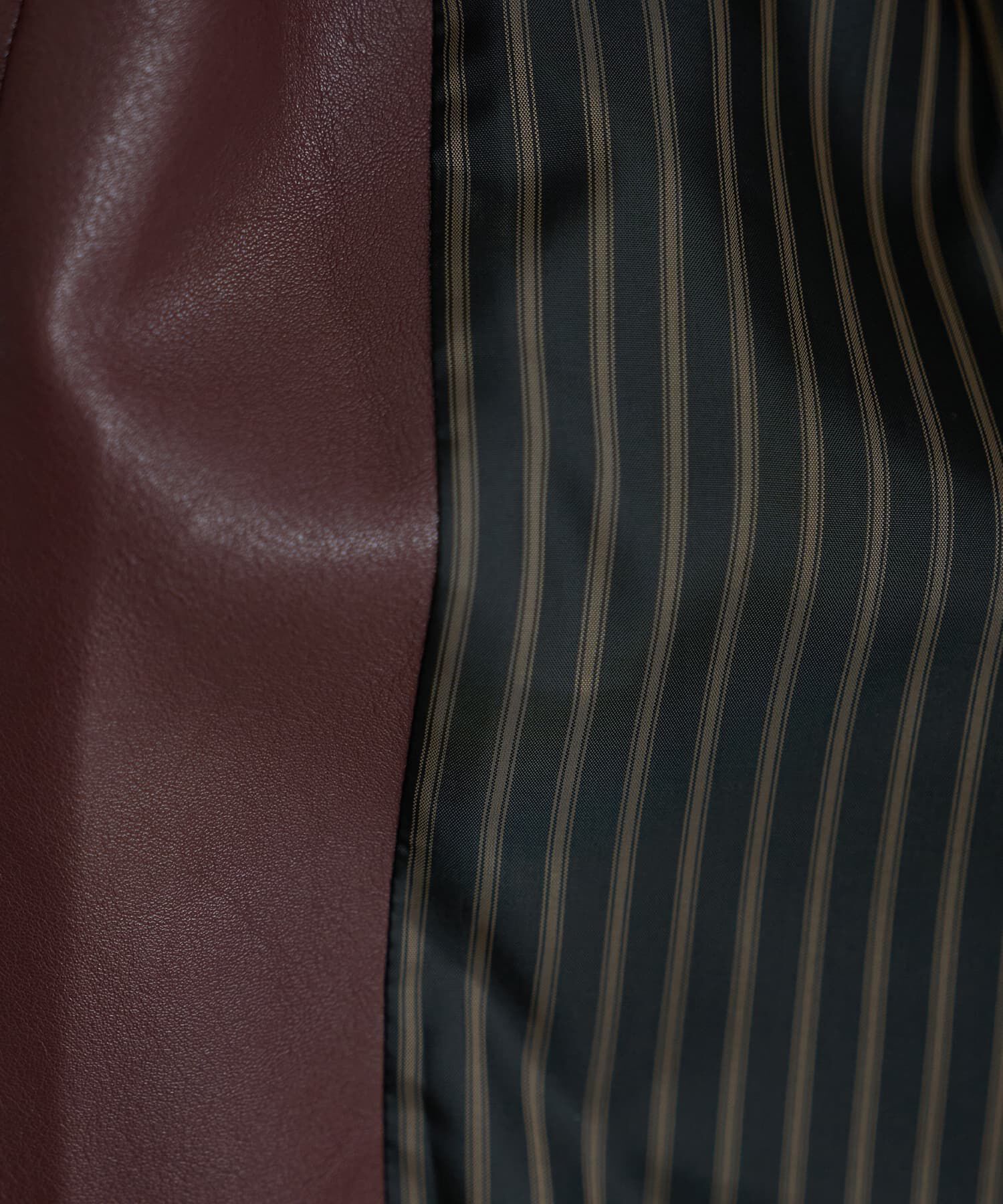 STYLE DELI「フェイクレザーBIGブルゾン」|ブルゾン・スタジャン|