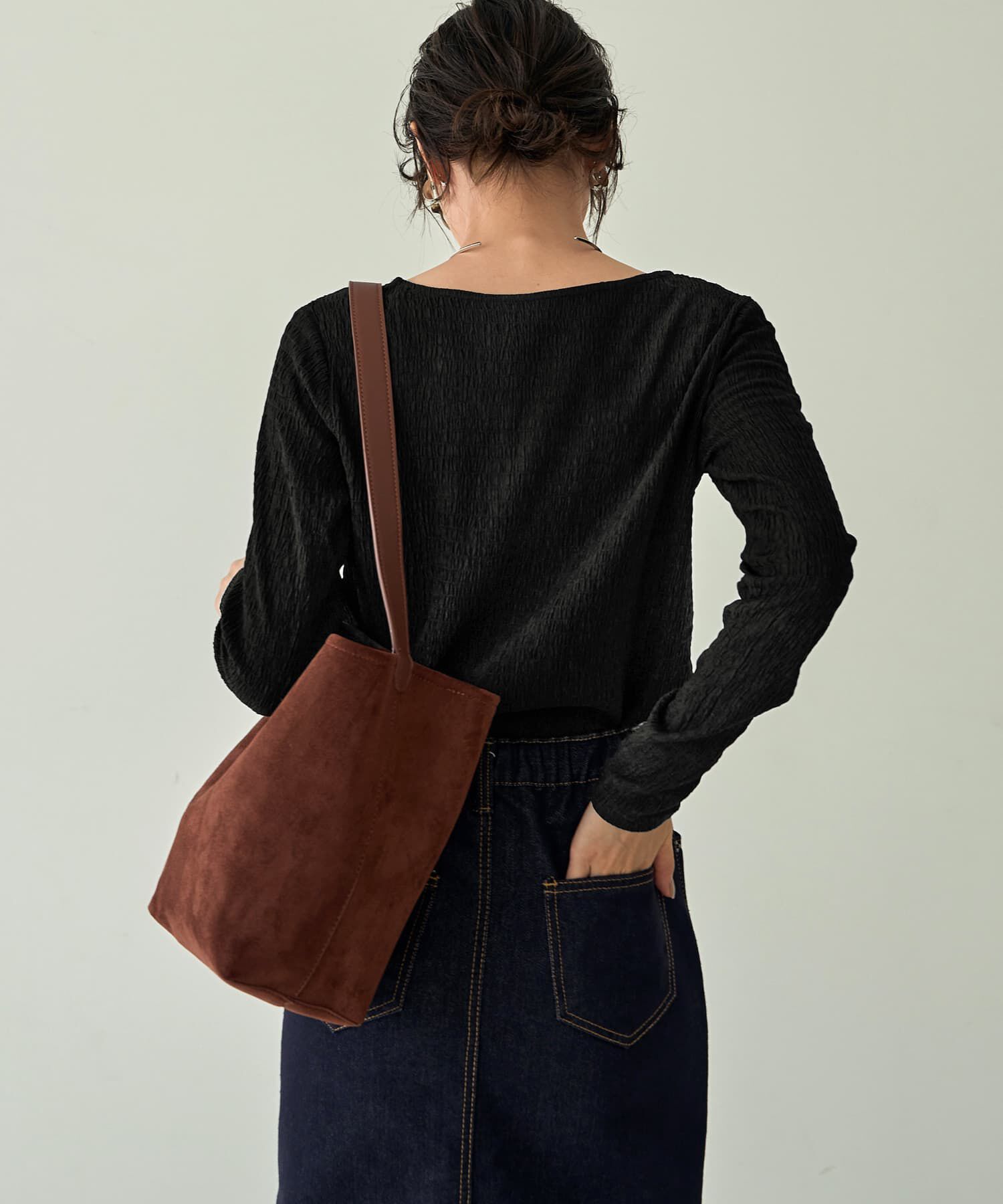 STYLE DELI「スエード調バケツトートバッグ」|トートバッグ|