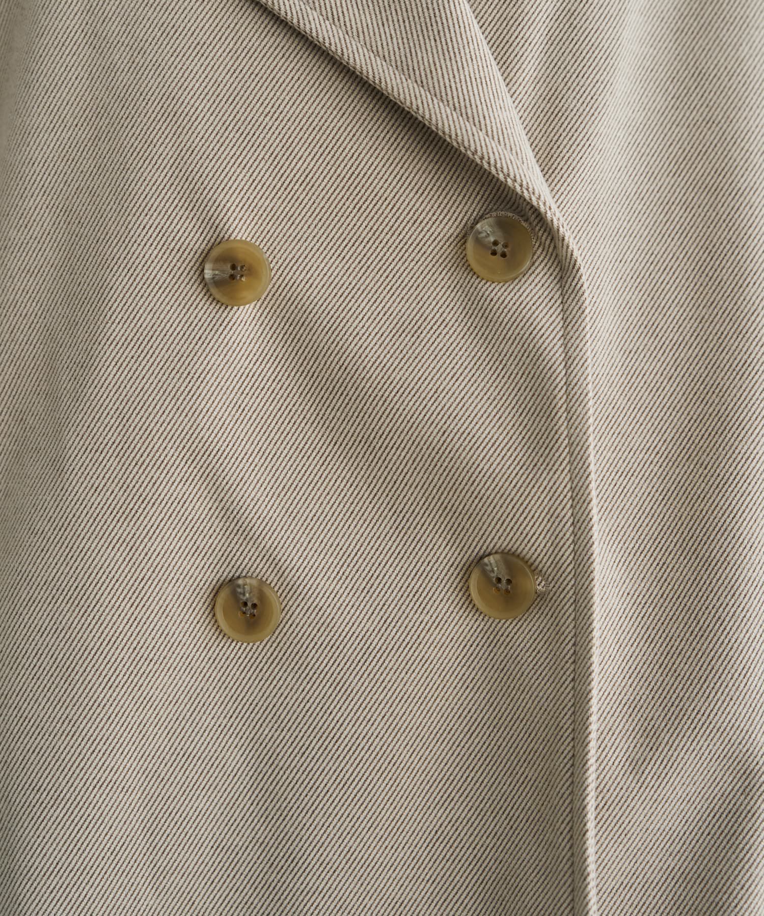 STYLE DELI「柄織り生地のPコート型ライトコート」|その他|