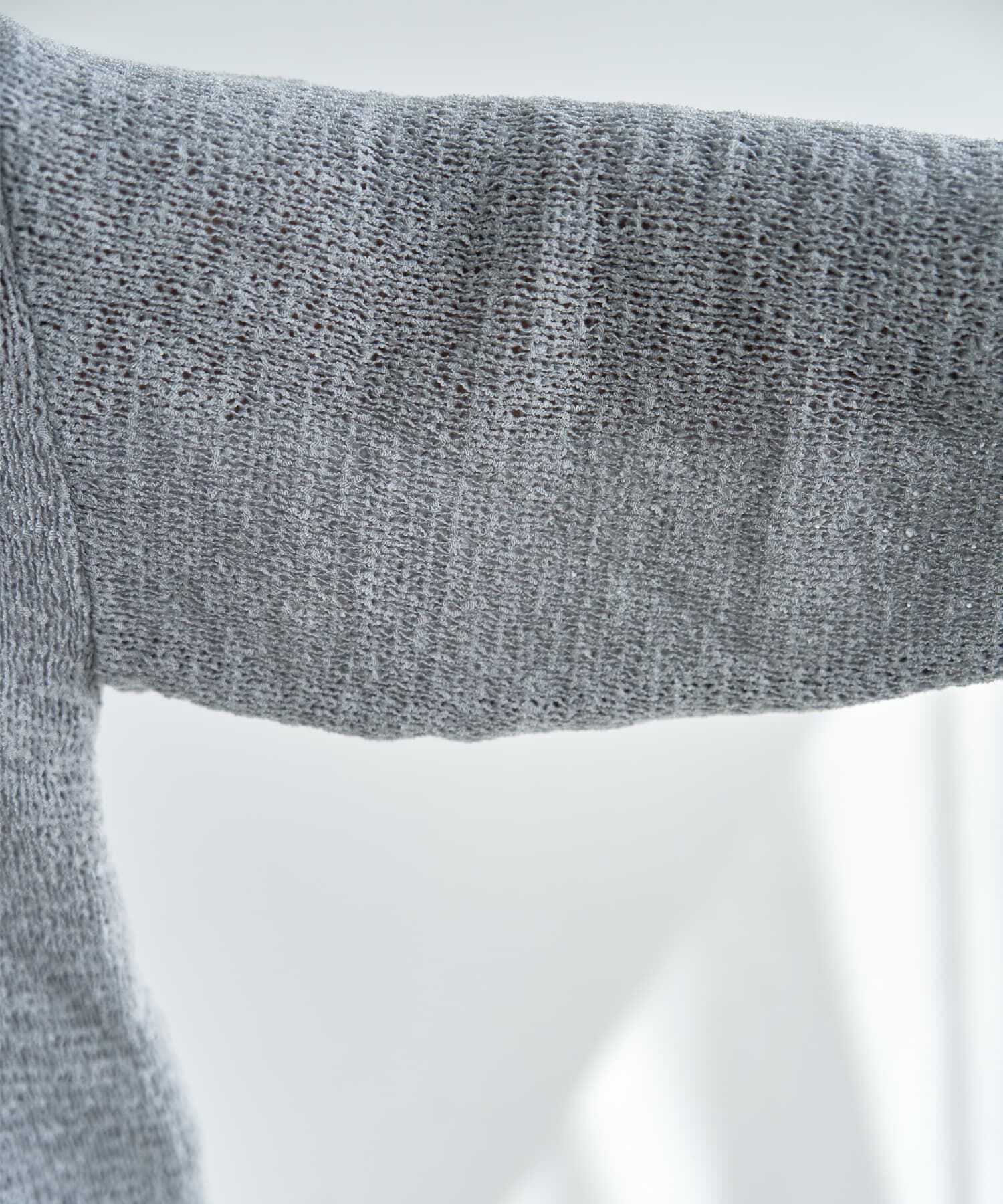 STYLE DELI「微シアーシャリ感Vネックニット」|ニット・セーター|