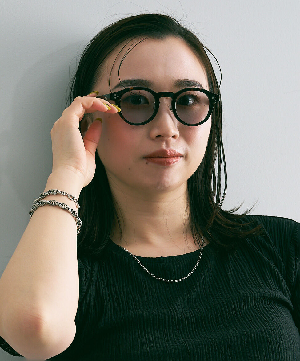  「【WEB限定】ボストン型 サングラス｜黒縁フレーム｜クリアフレーム｜紫外線対策」|サングラス|