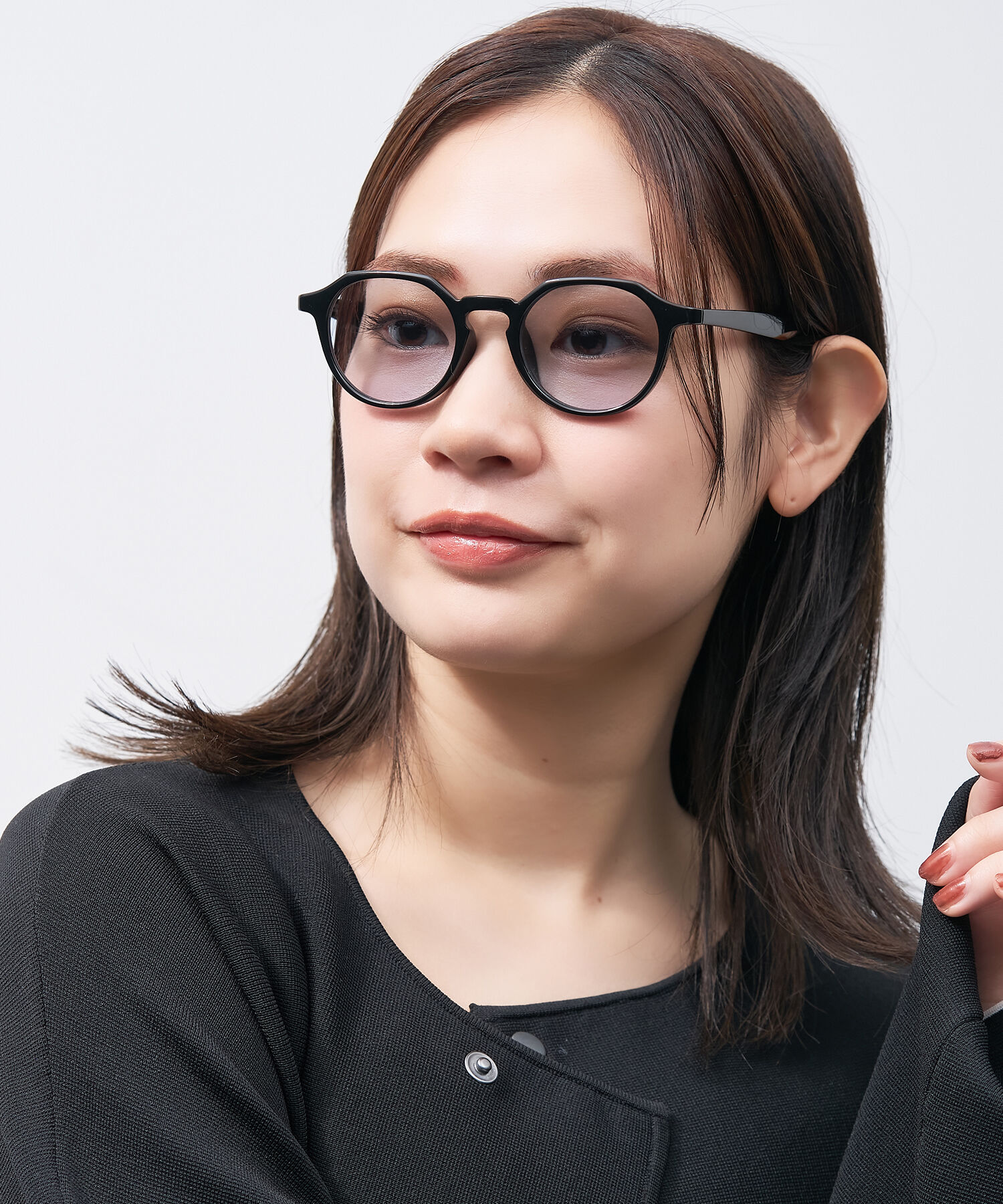  「【WEB限定】ボストン型 サングラス 調光サングラス 紫外線対策 ※一部レンズの色が変わるサングラス 」|サングラス|ブラック系その他