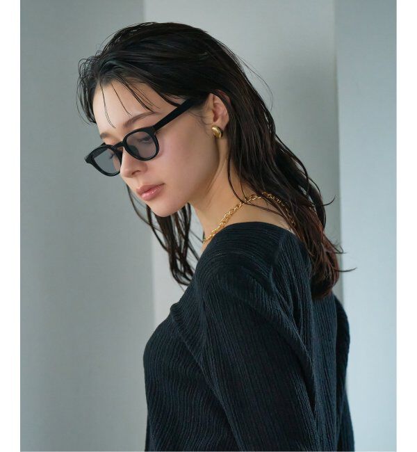  「【WEB限定】ウェリントン型 サングラス | カラーレンズ 軽量 トレンド 紫外線対策 UVカット ユニセックス」|サングラス|