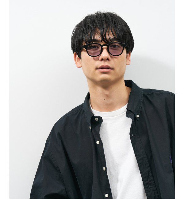  「【WEB限定】ウェリントン型 サングラス | カラーレンズ 軽量 トレンド 紫外線対策 UVカット ユニセックス」|サングラス|