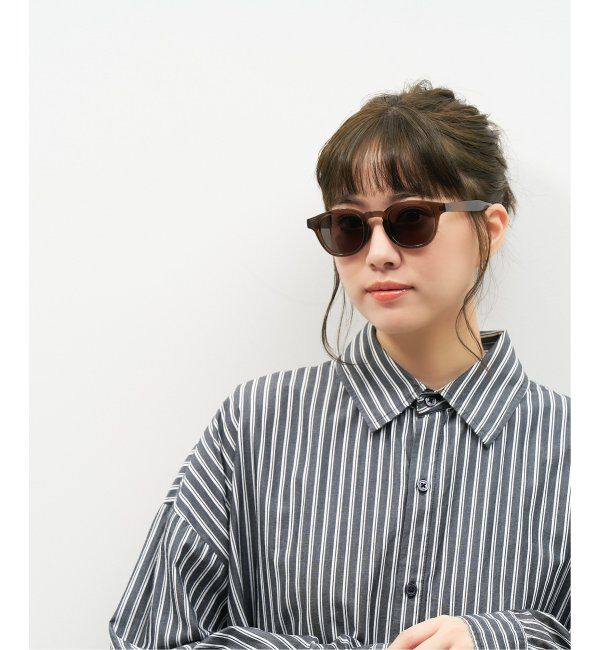  「【WEB限定】ウェリントン型 サングラス | カラーレンズ 軽量 トレンド 紫外線対策 UVカット ユニセックス」|サングラス|