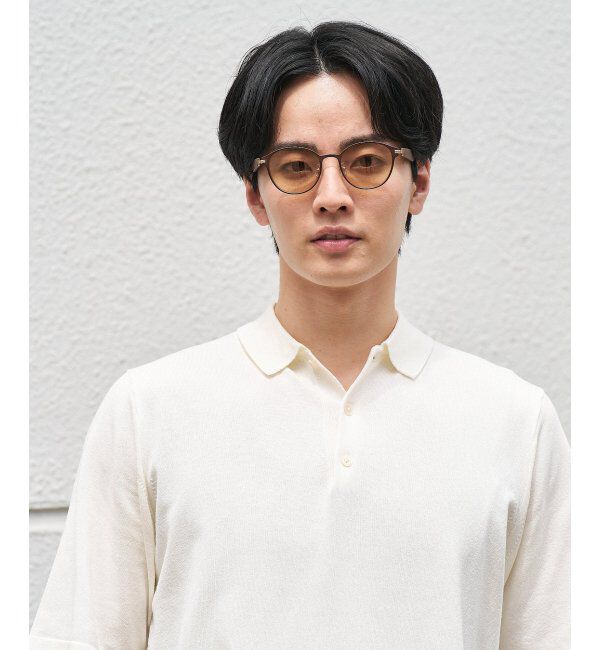  「SUNCUTGlasses/UV100%CUT サングラス レザー調 ラバーテンプル 紫外線対策 UV対策 UVカット ズレ落ち防止」|サングラス|