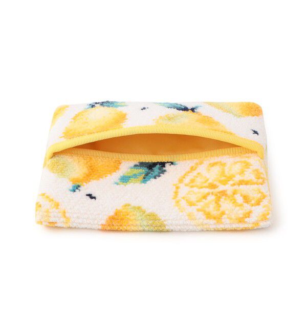 LOVERARY BY FEILER「レモンドット　ティッシュポーチ　L/LDO-253012」|ポーチ|