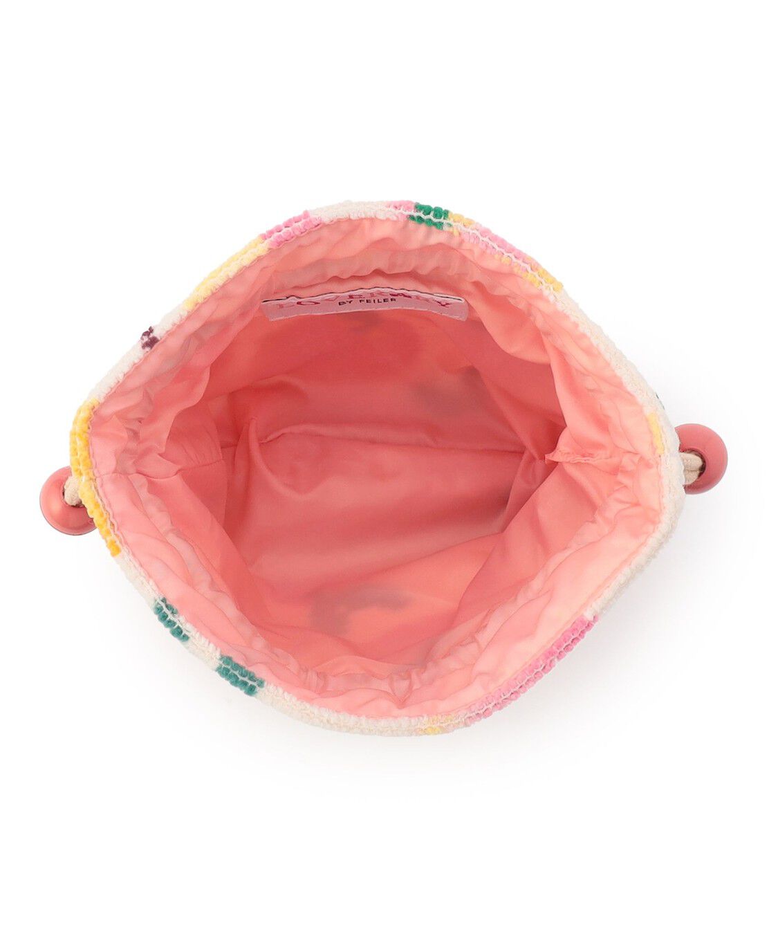 LOVERARY BY FEILER「ピーチドット　巾着　L/PCD-257352」|ポーチ|