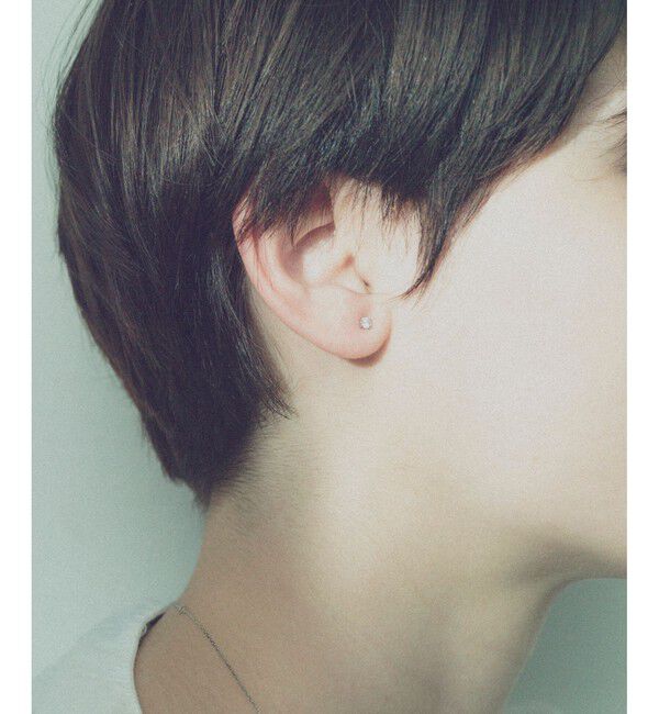 ete「PT900 ダイヤモンド 0.2ct ピアス「ブライト」」|ピアス|