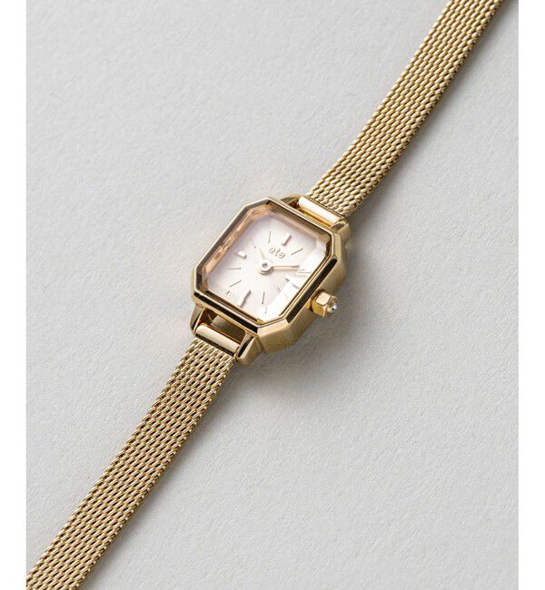 ete「ウォッチ オクタゴンフェイス ダイヤモンド」|腕時計|