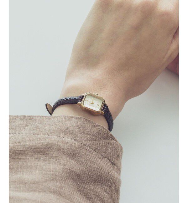 ete「ウォッチ オクタゴンフェイス ダイヤモンド」|腕時計|