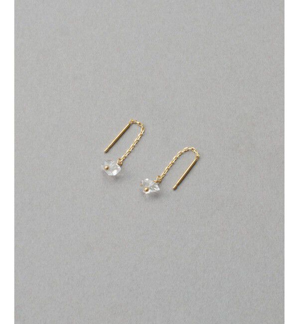 シャンデリア] K18YG クォーツ ピアス（ete）｜ルミネのファッション