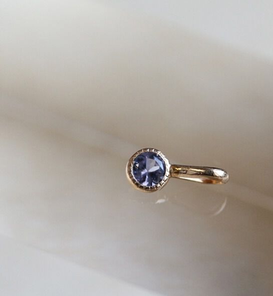  「K10 誕生石チャーム」|ネックレス|