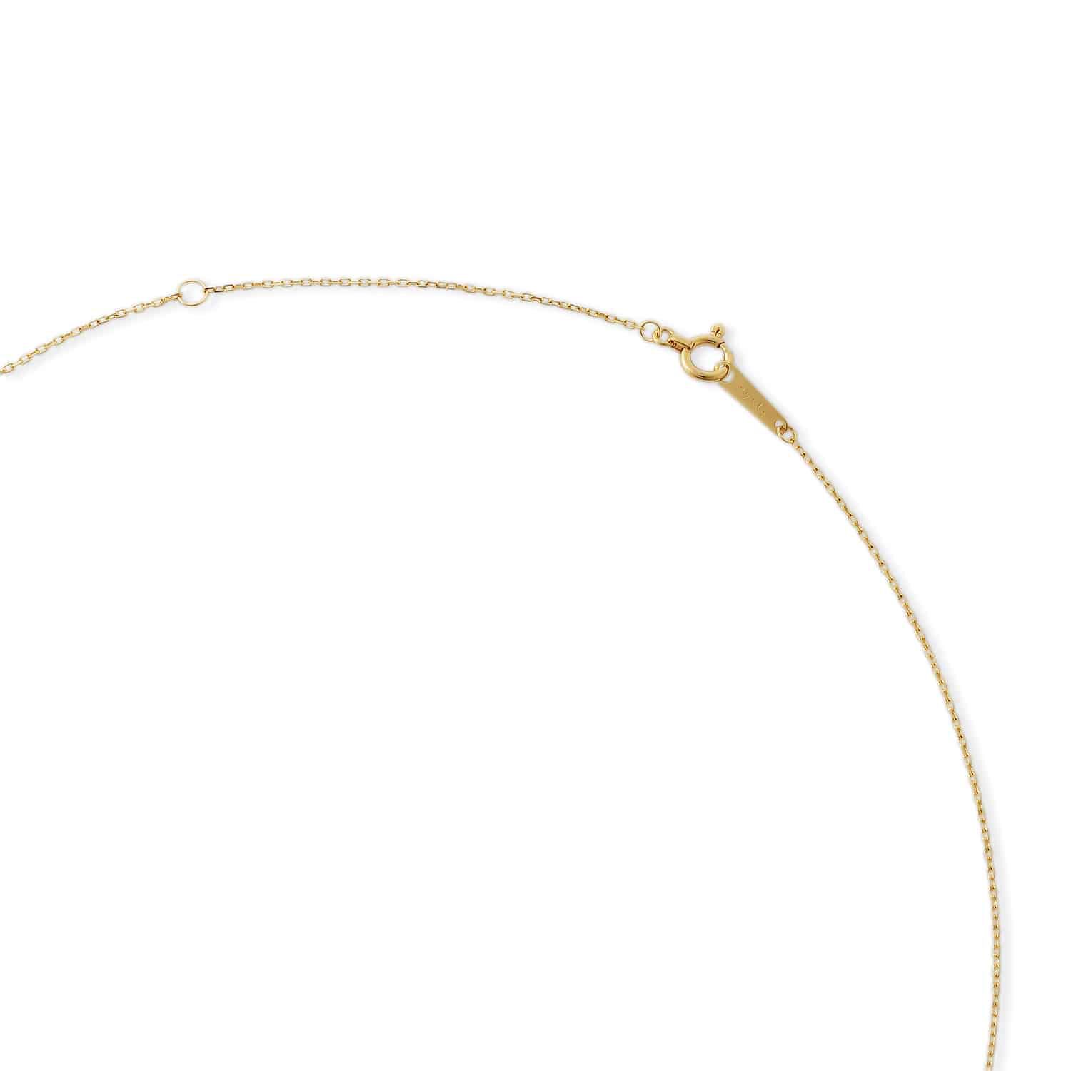 agete「K10ネックレス」|ネックレス|