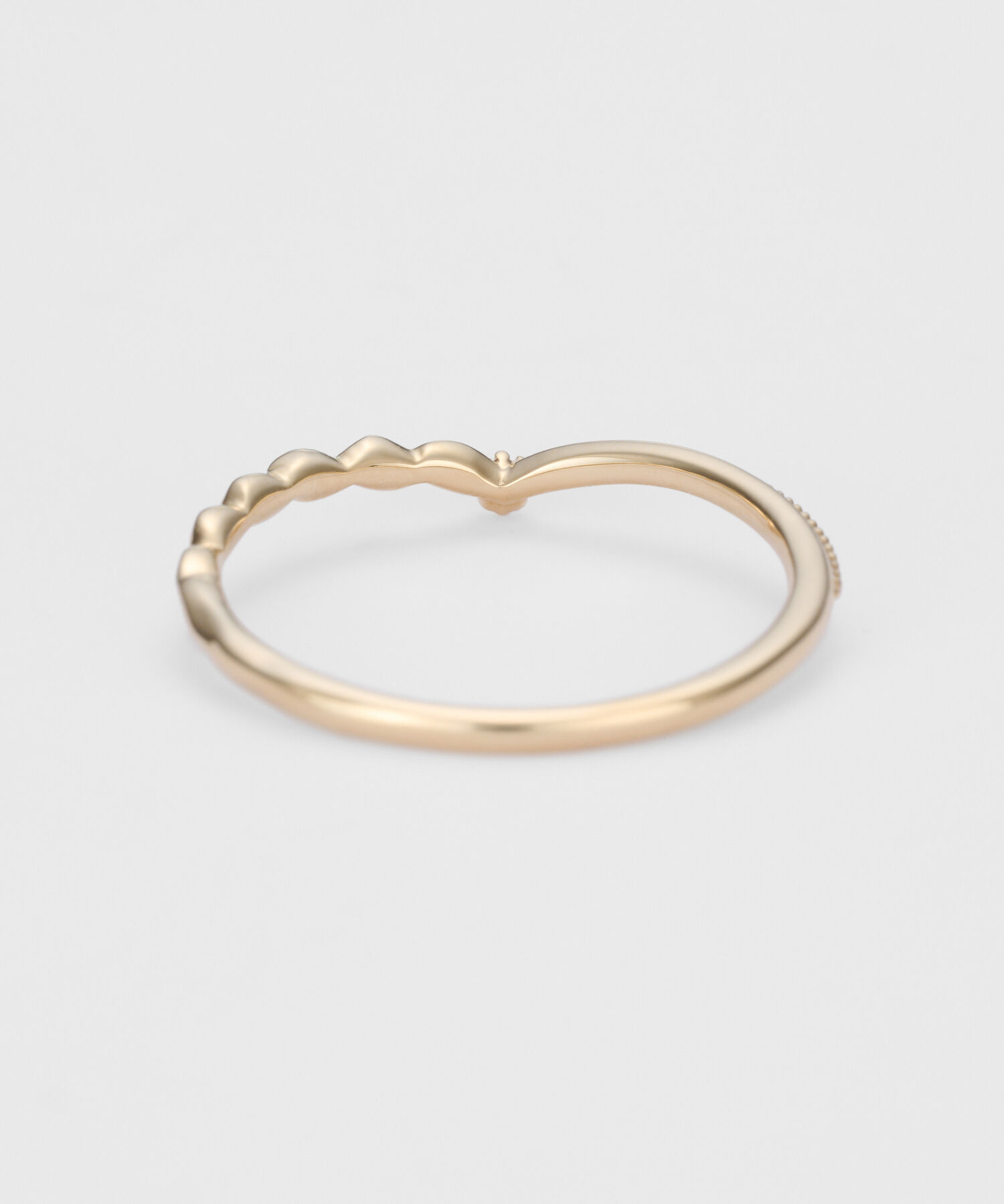 agete「K10ダイヤモンドリング」|リング|