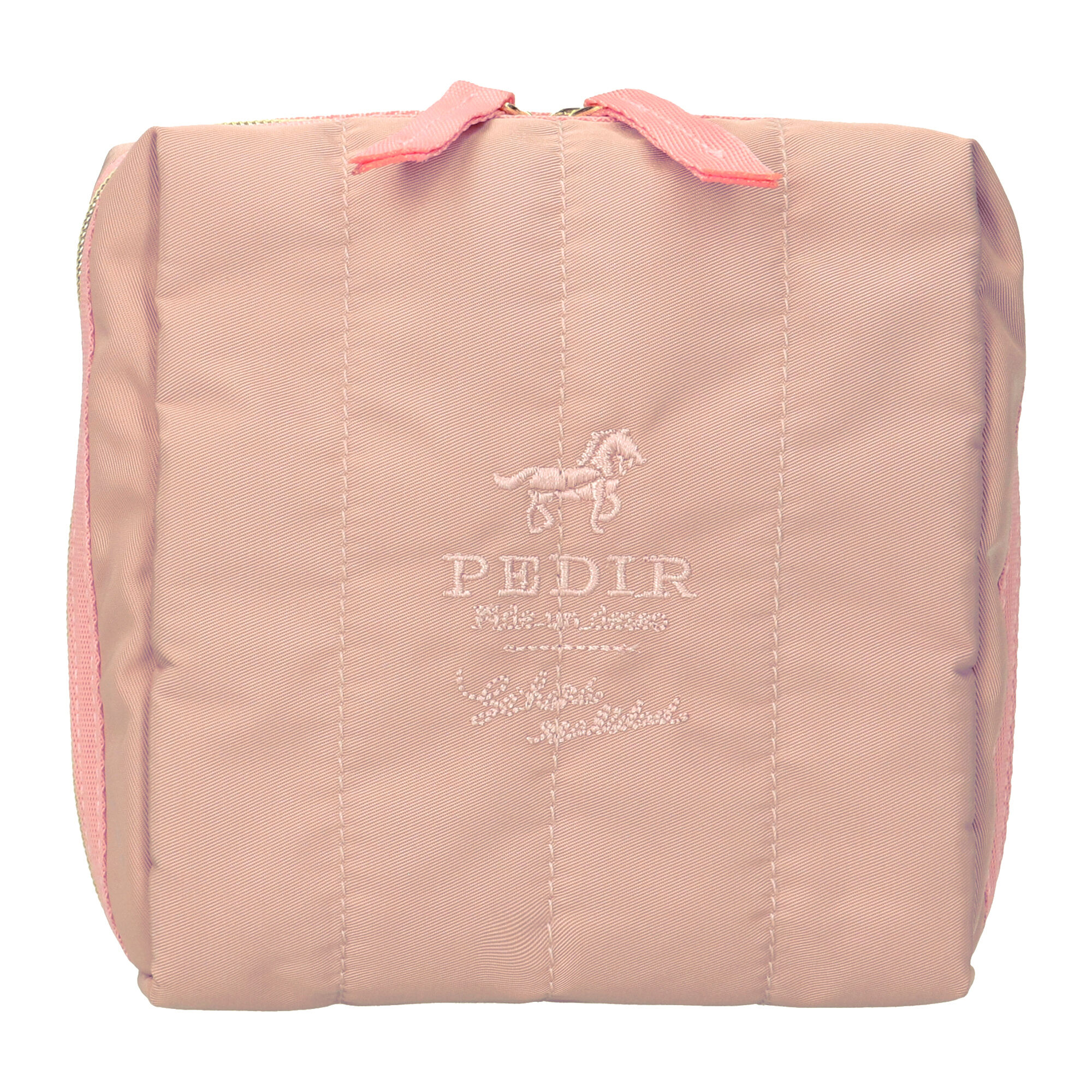 PEDIR「スクエアポーチ／Ｍ／ＰＥＤＩＲ」|ポーチ|ピンク