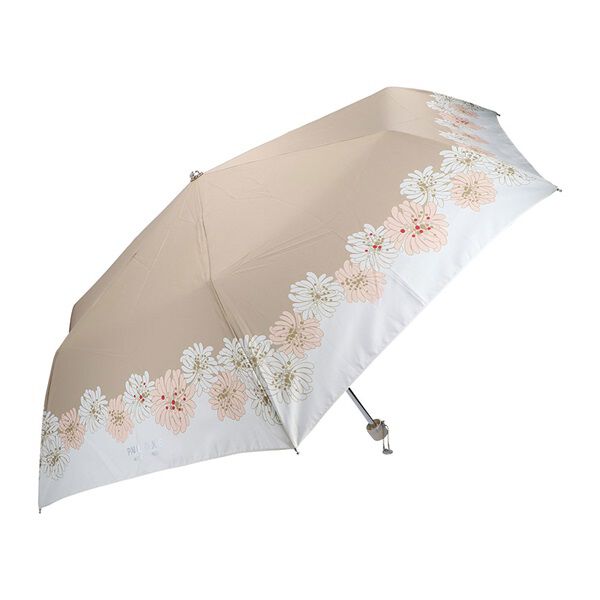 PAUL&JOE「ＰＪ／折傘／クリザンテーム」|傘|ベージュ