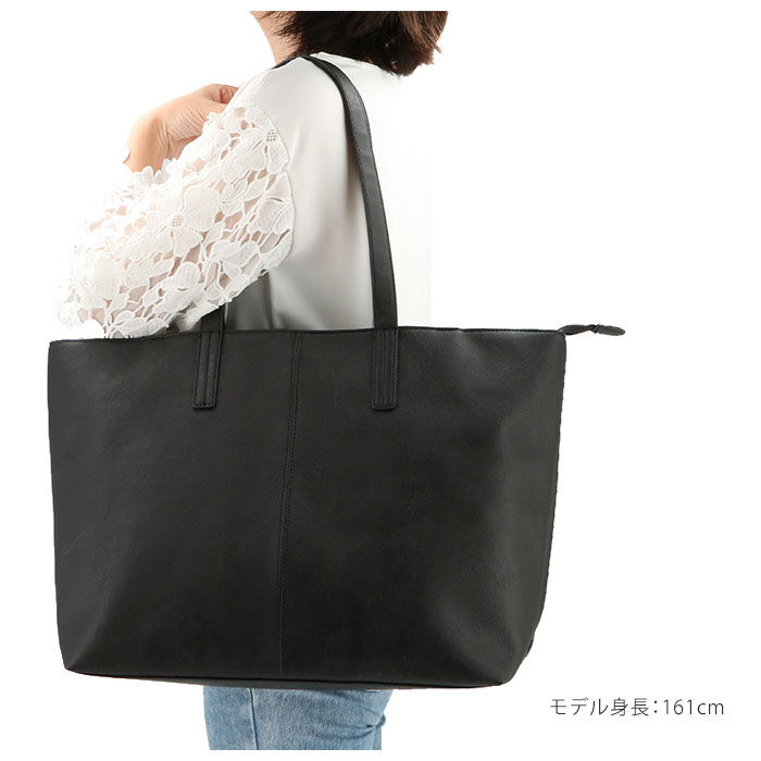 BACKYARD FAMILY「トートバッグ 大きめ 通販 レディース メンズ ショルダーバッグ ファスナー付き おしゃれ 通勤」|トートバッグ|