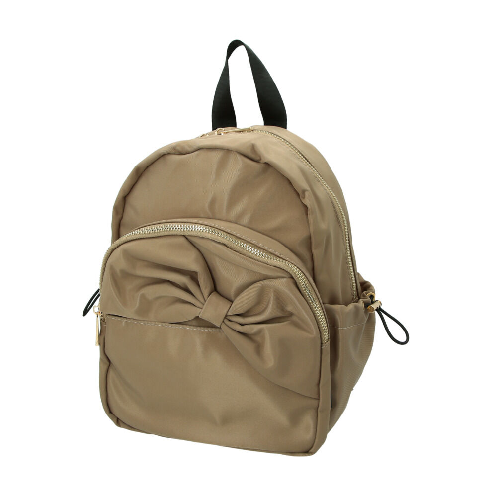 BACKYARD FAMILY「リュック 小さめ レディース 軽量 通販 ミニ リボン リボン柄 リュックサック ナップザック」|リュック|グレー2