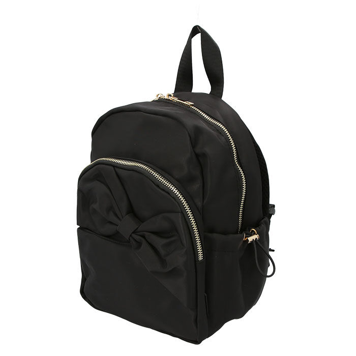 BACKYARD FAMILY「リュック 小さめ レディース 軽量 通販 ミニ リボン リボン柄 リュックサック ナップザック」|リュック|