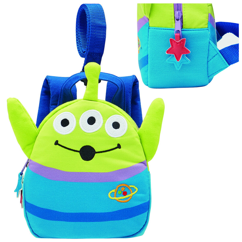 BACKYARD FAMILY「赤ちゃん リュック ハーネス 通販 子ども キッズ 子供用 ベビーリュック 安全ベルト 迷子紐」|リュック|グリーン1