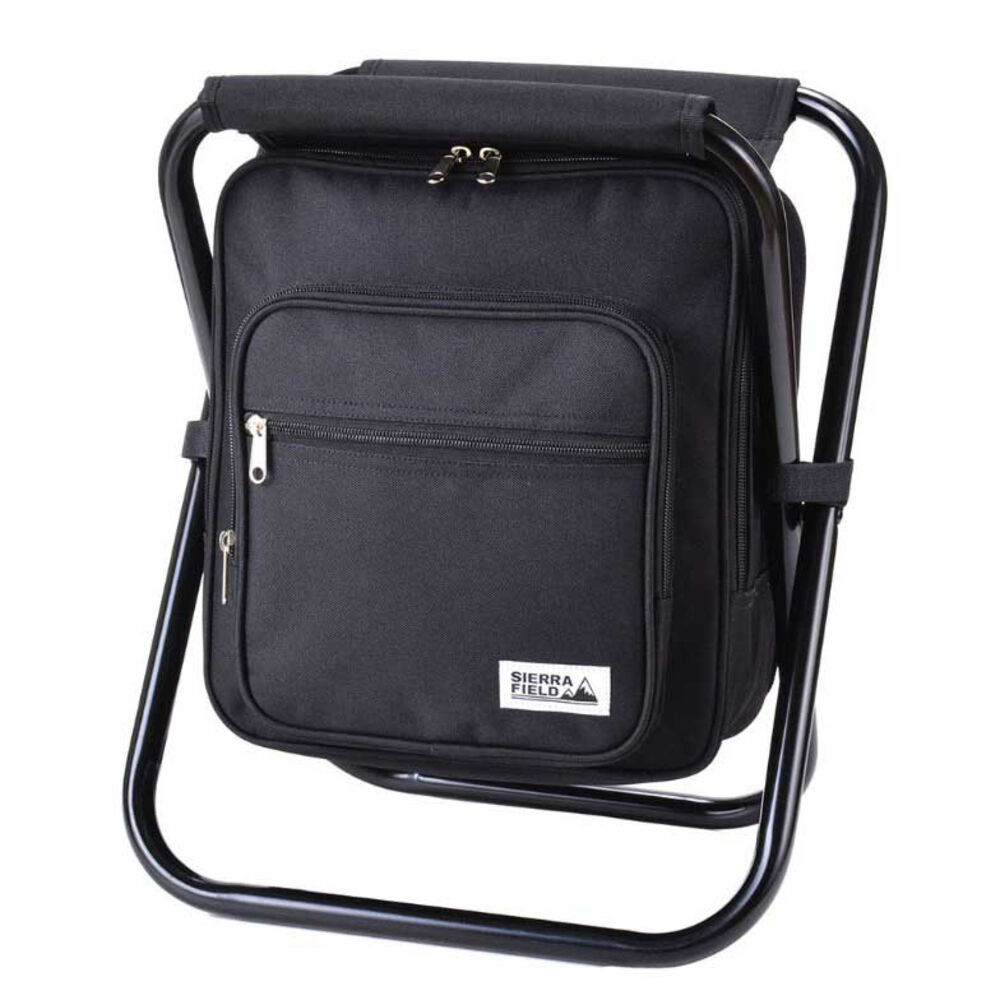 BACKYARD FAMILY「SIERRA FIELD シェラフィールド リュックチェアー 通販 折りたたみ 椅子」|リュック|ブラック1