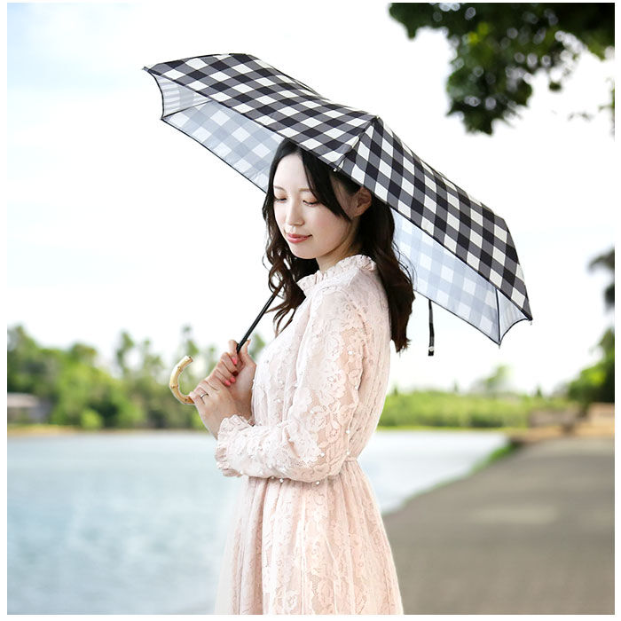 BACKYARD FAMILY「because ビコーズ 折りたたみ傘 50cm 通販 晴雨兼用傘 折り畳み傘 雨傘 日傘」|傘|