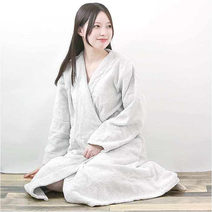 BACKYARD FAMILY「バスローブ タオル地 通販 ココチエナ cocochiena ココローブ レディース メンズ」|ルームウェア|
