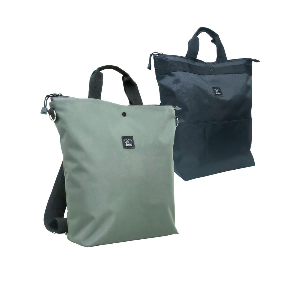 BACKYARD FAMILY「kaksi カクシ エコバッグ リュック エコバック 通販 カサネルリュック リュックサック」|リュック|グレー1