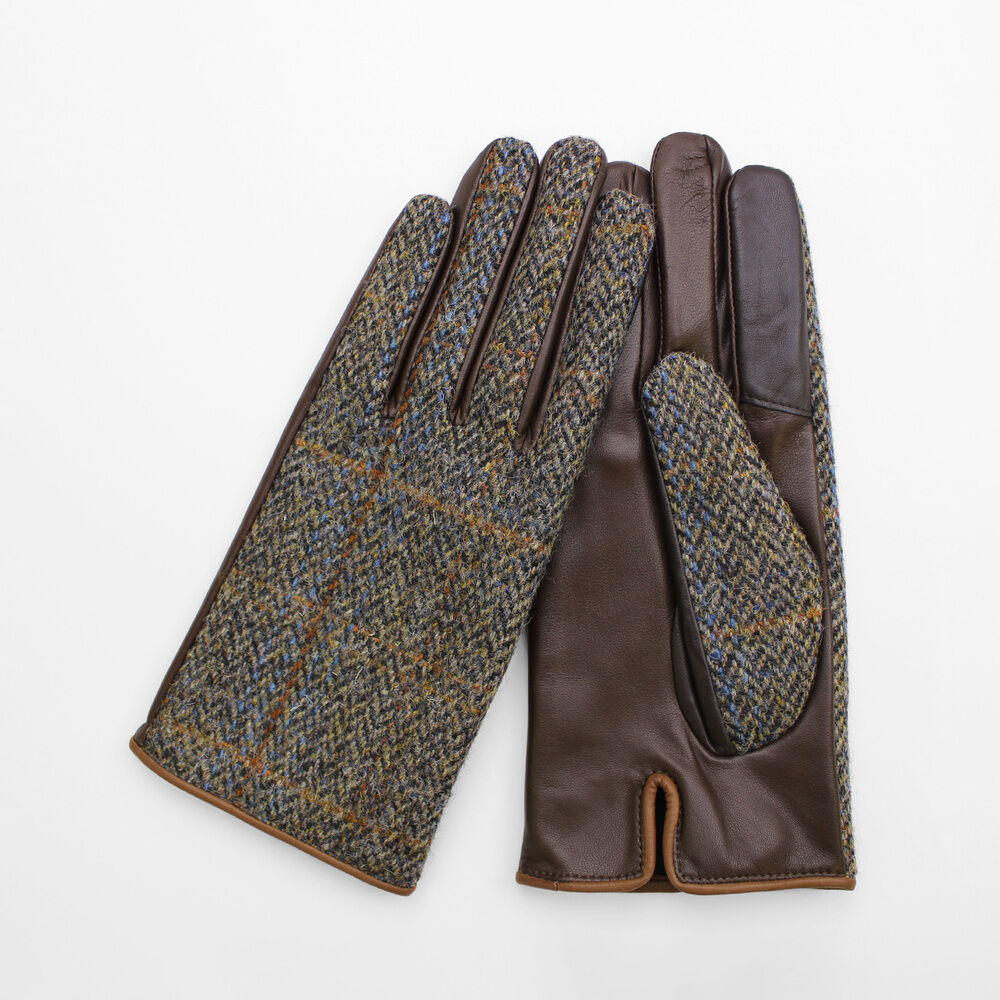 BACKYARD FAMILY「ハリスツイード 手袋 レディース 通販 Harris Tweed グローブ 手ぶくろ」|手袋|ベージュ2