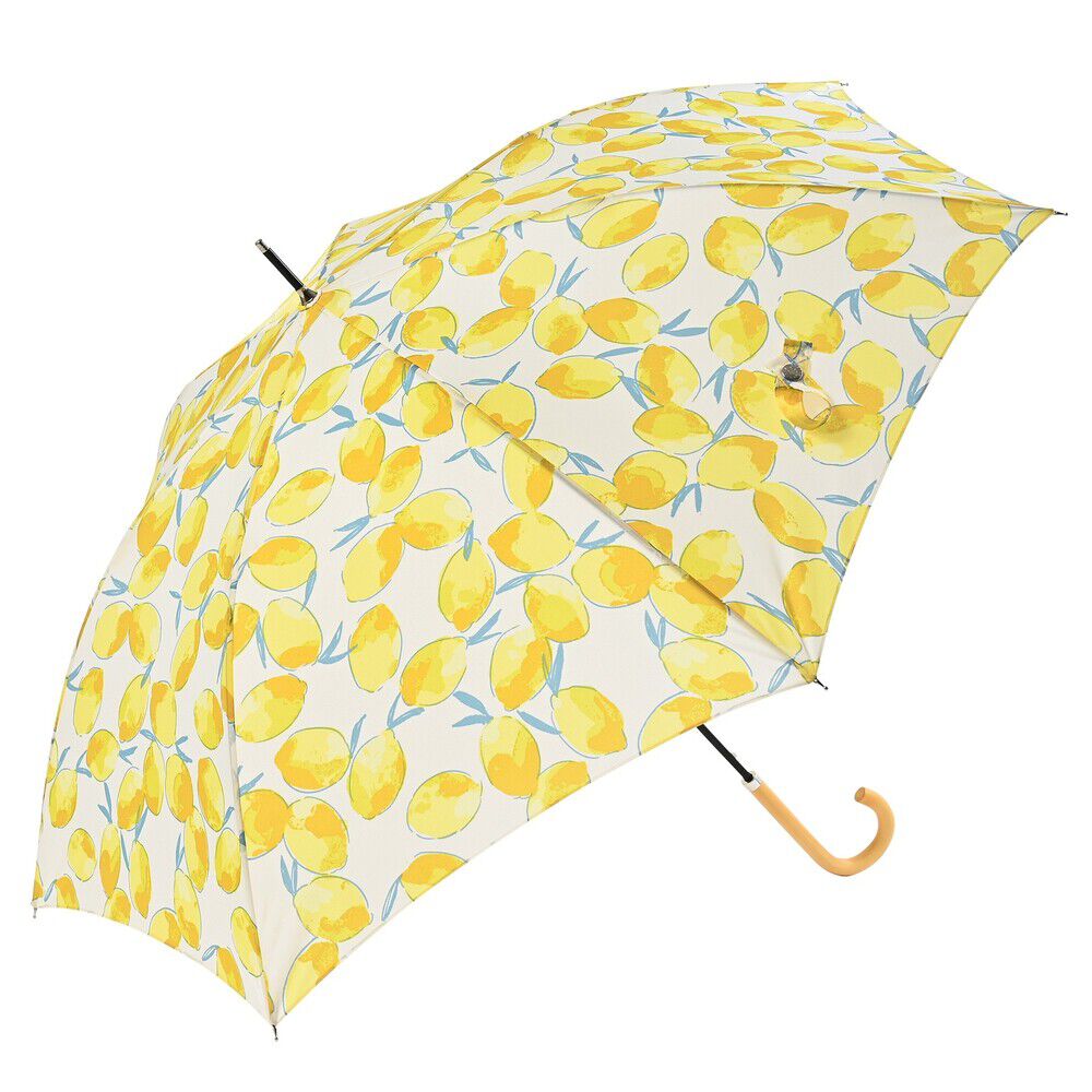 BACKYARD FAMILY「ニフティカラーズ 長傘 通販 nifty colors 傘 レディース ジャンプ 大きめ 60cm」|傘|ホワイト1