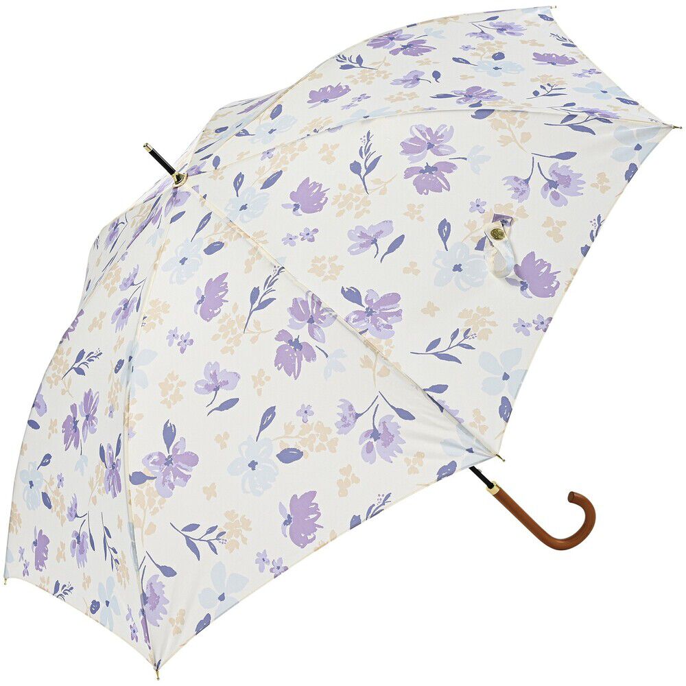 BACKYARD FAMILY「ニフティカラーズ 長傘 通販 nifty colors 傘 レディース ジャンプ 大きめ 60cm」|傘|パープル1